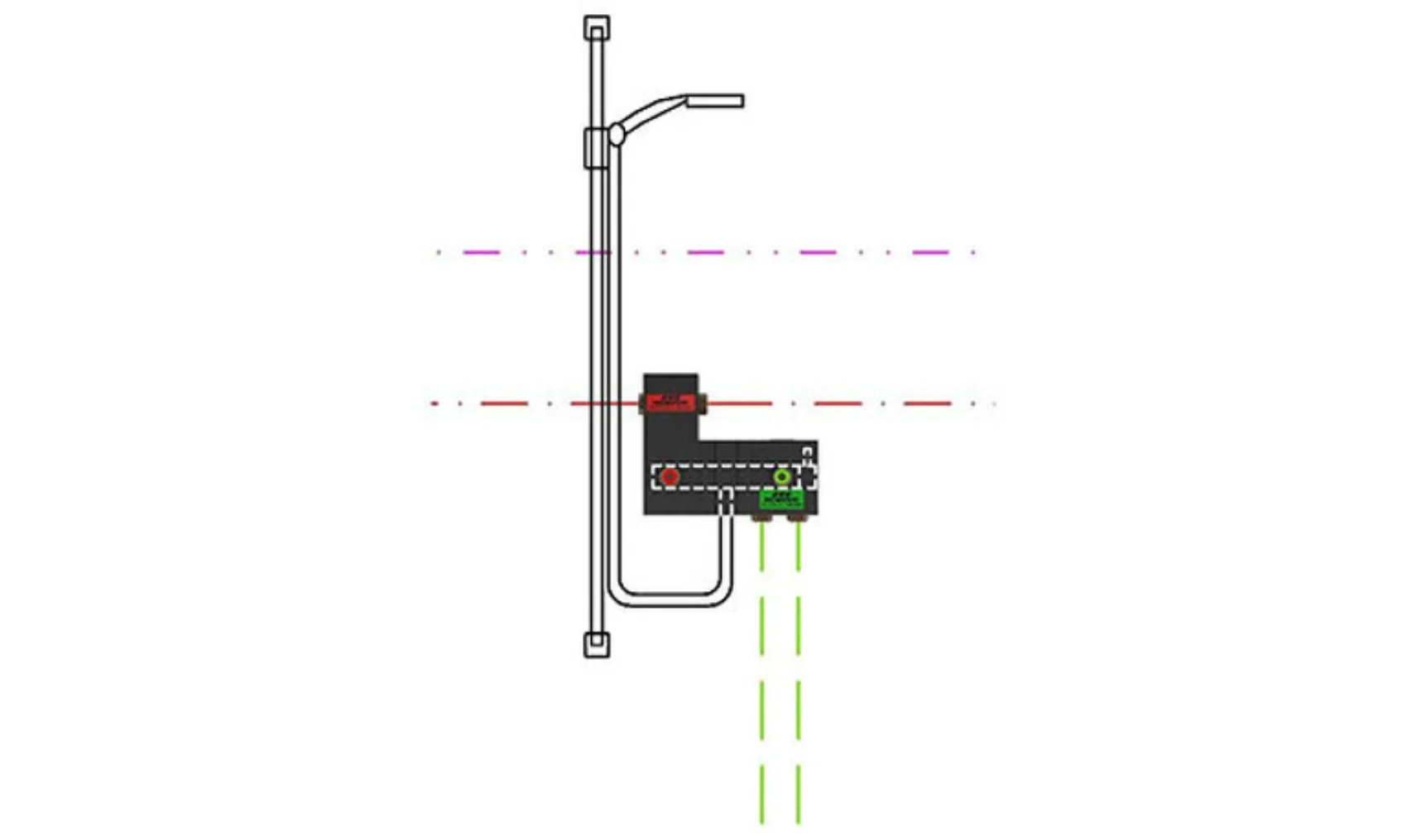 IT202107 Inbouwsituatie KEMPER Thermo Trenner