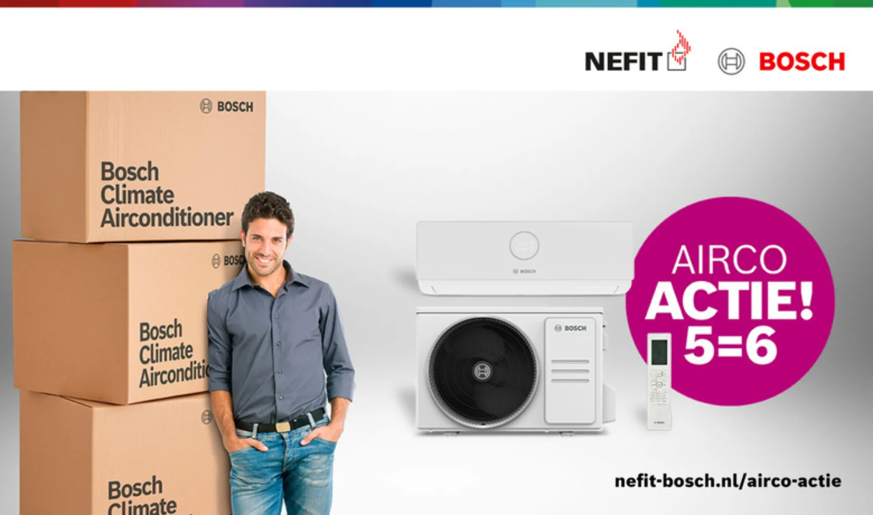 Nefit Bosch airco actie 650x383
