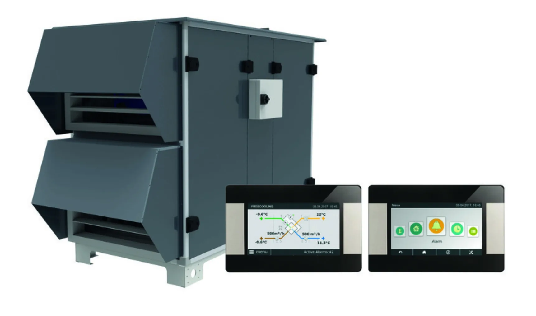 TA Ctouch gebruikersinterface bij de Global serie WTW units2