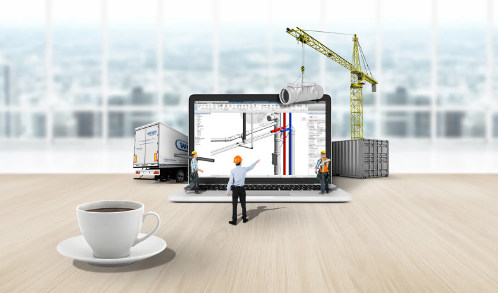 Wavin BIM Revit key visual 1920x1080