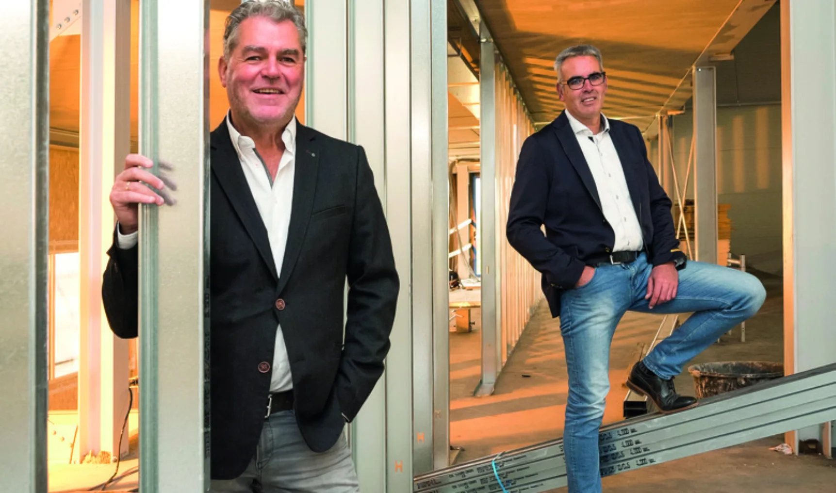 Directie Thermagas Bert van Loenen en Dirk Muller
